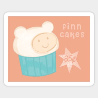 Finn Cakes Adventure Time Magnet